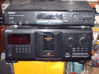 PHILIPS CD RECORDER PLAYER CDR880 PLAYS CDS WONT RECORD  