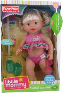 Fisher Price Little Mommy Sweet As Me Beach Baby Doll  