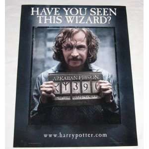  Harry Potter Prisoner of Azkaban Rare 2004 Promo Poster 