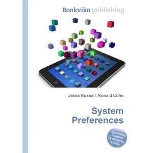  System Preferences Ronald Cohn Jesse Russell Books