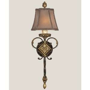 Fine Art Lamps 234450ST Castile 1 Light Sconces in Antiqued Finish