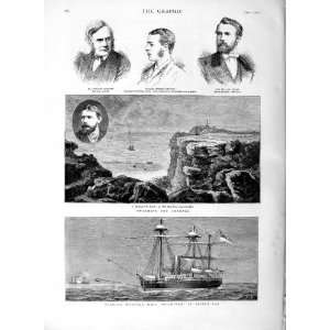   1877 Ship Flamingo Besika War Cavill Channel Meyrick