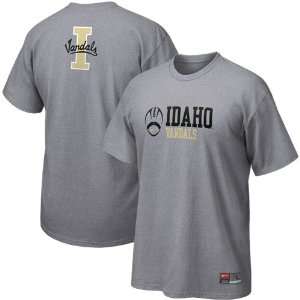  Nike Idaho Vandals Ash Practice T shirt