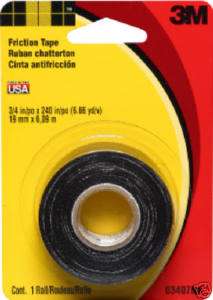 3M Friction Tape 3/4 x 240 8pcs.  