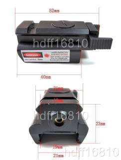 Tactical Low Profile Pistol Red Laser Sight Scope  