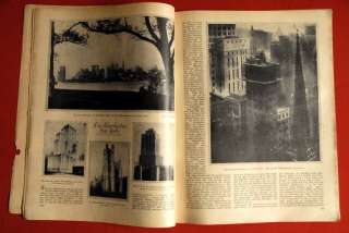 DIE WOCHE NEW YORK BROOKLYN VINTAGE MAGAZINE #48 1925  