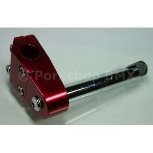   school style forged BMX bicycle stem   RED ANODIZED
