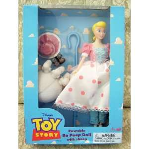  1995 Toy Story Bo Peep with 3 Headed Sheep Toys & Games