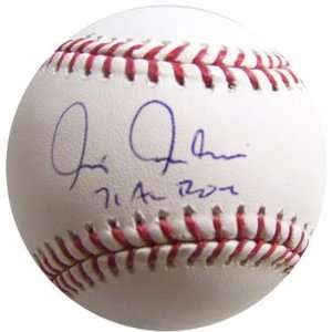  Chris Chambliss Autographed Baseball   with 71 ALROY 