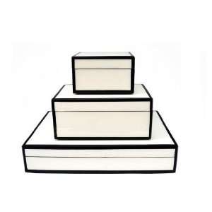  Decorative White Boxes * Sets of 3 Featured at MGM Grand 