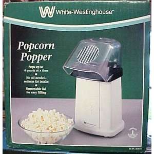  White Westinghouse Electric Popcorn Popper Kitchen 