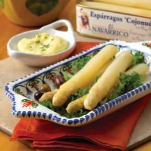 Thick White Asparagus Spears from Spain Grocery & Gourmet Food
