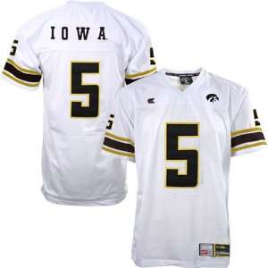    Iowa Hawkeyes #5 White Official Zone Jersey