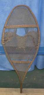 Vintage Indian Snowshoes 41x15 Hand Made SINGLE  