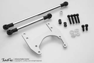 Heavy Duty Front Steering Rods with Servo Plate for Tamiya High Lift 