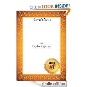 Lovers Vows   August von Kotzebue  Kindle Store