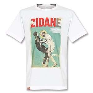 Football Culture Zidane Tee   White 