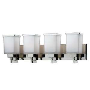  By Zlite Affinia Collection Chrome Finish 4 Light Vanity 