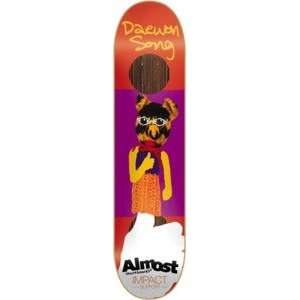 Almost Daewon Song Impact Finger Puppet Skateboard Deck   7.75 x 31.5 