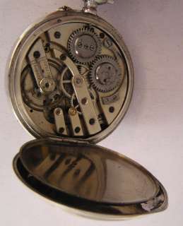 Antique 1900 Swiss Silver Pocket Watch Not Working  Price 
