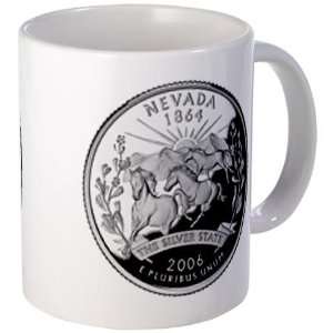 NEVADA NV State Quarter Proof Mint Image 11oz Ceramic Coffee Mug