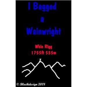 Bagged Whin Rigg Wainwright Sheet of 21 Personalised Glossy Stickers 