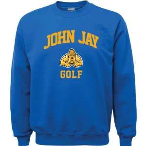 John Jay College of Criminal Justice Bloodhounds Royal Blue Youth Golf 
