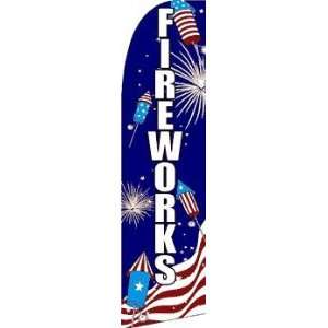  Fireworks USA Swooper Flag