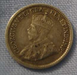 World War I 1914 Canadian Coin Vintage Antique II Medal Canada Soldier 