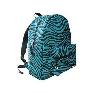  Yak Pak Turquoise Zebra Print Basic Backpack Toys & Games