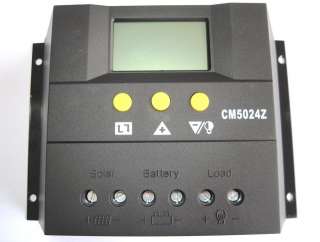 50A 12V 24V Solar Charge Controller Regulator CM50 LCD  