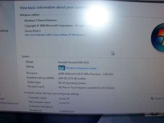 Great Condition HP OMNI 100 5155 AIO Space Saving PC  