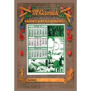  McCormick Machines Agricoles 16X24 Canvas Giclee