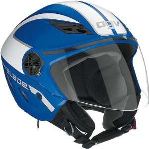  AGV Multi Blade Harley Cruiser Motorcycle Helmet   Blue 