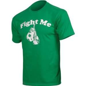 TITLE Boxing Fight Me Clover Mens Tee