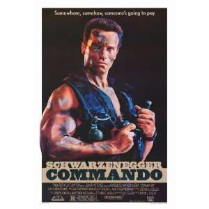  Commando (1985) 27 x 40 Movie Poster Style A