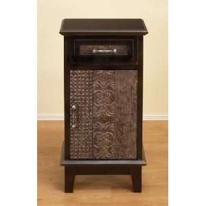   Moroccan Style 32 High CABINET in Dark Brown Finish