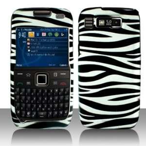 Premium   Nokia E73/Mode Purple/Black Zebra Cover   Faceplate   Case 