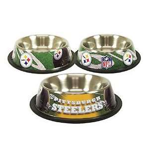  Pittsburgh Steelers Stainless Pet Bowl