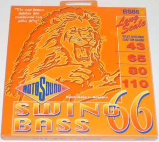 ROTOSOUND Billy Sheehan BS 66 Swing Bass 66, Strings  