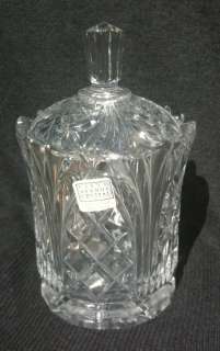 NEW Fifth Avenue Crystal~24% Poland Lead Crystal Jar  