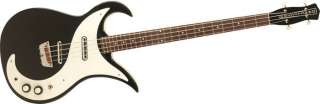 Danelectro Wild Thing Electric Bass Guitar Black 611820028060  