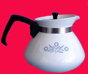Corning Ware Cornflower Blue 6 Cup Teapot P104  