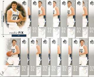 2011 12 SP Authentic JIMMER FREDETTE RC Lot   32 Cards w/ FX  