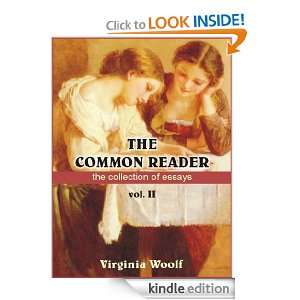 The Common Reader Virginia Woolf  Kindle Store
