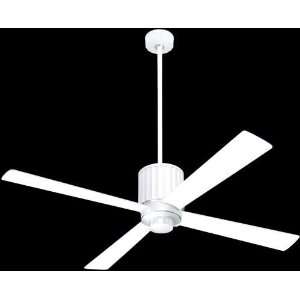    Ceiling Fan Model FLUGW in Gloss White with FLU 52 WH White Blades