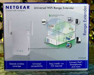 NETGEAR Universal WiFi Range Extender MISB WN3000RP  