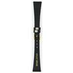 John Weitz for Voguestrap, 16mm, Black, Genuine Leather, Regular 