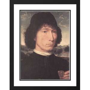   Double Matted Portrait of a Man with a Roman Coin