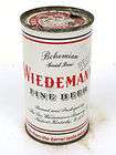 145 38 1955 Wiedemann Fine Beer flat top can BO T Trove